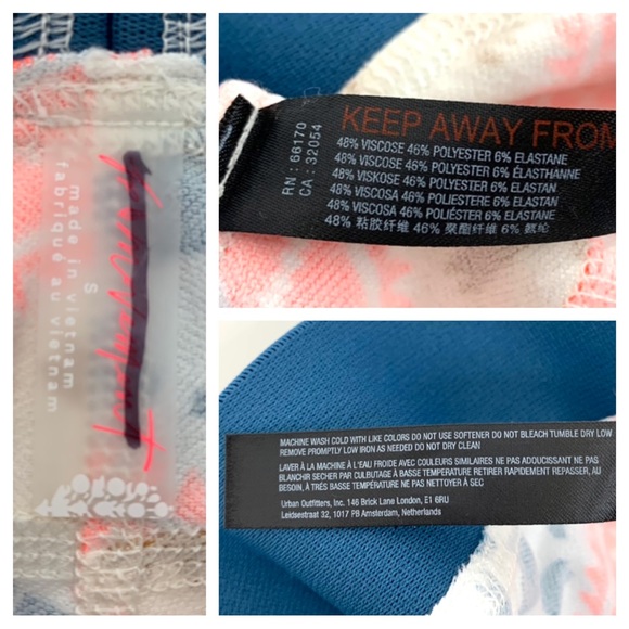 Free People Movement Geometric Boho Fireside Base Layer Leggings Nwot Size Small - Picture 12 of 16